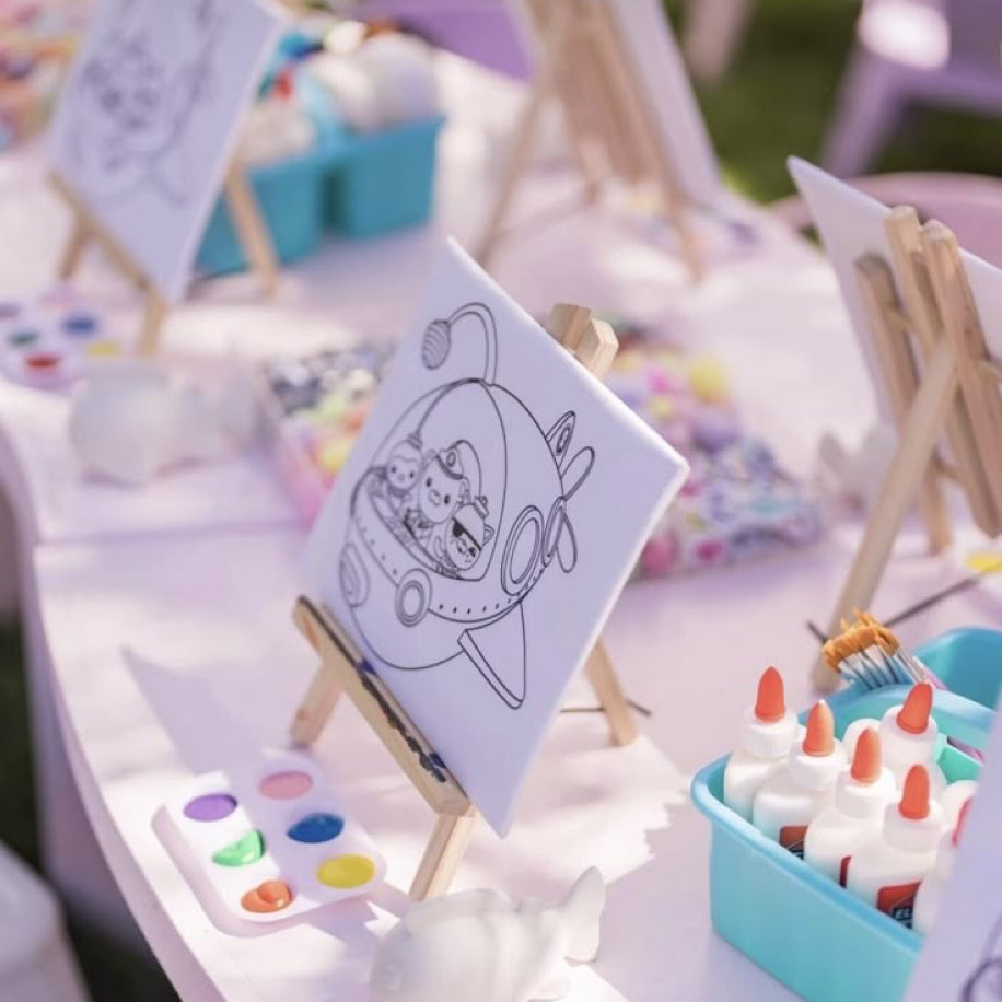 Çocuklar İçin Tuval Boyama Seti