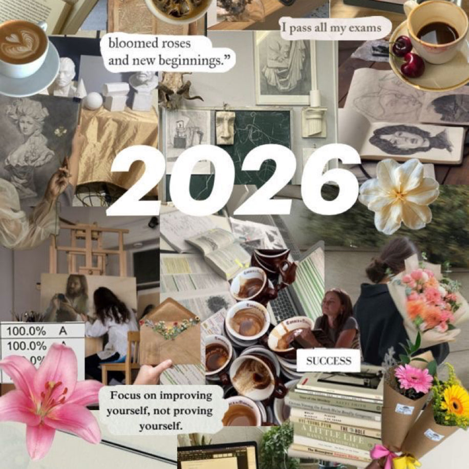 2026 Vision Board (Hayal Panosu) Seti