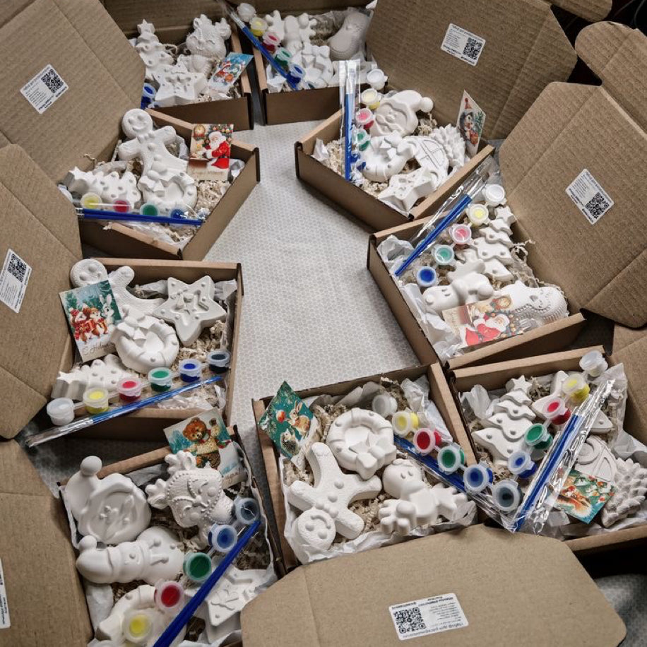 Çocuklar İçin Obje Boyama Seti