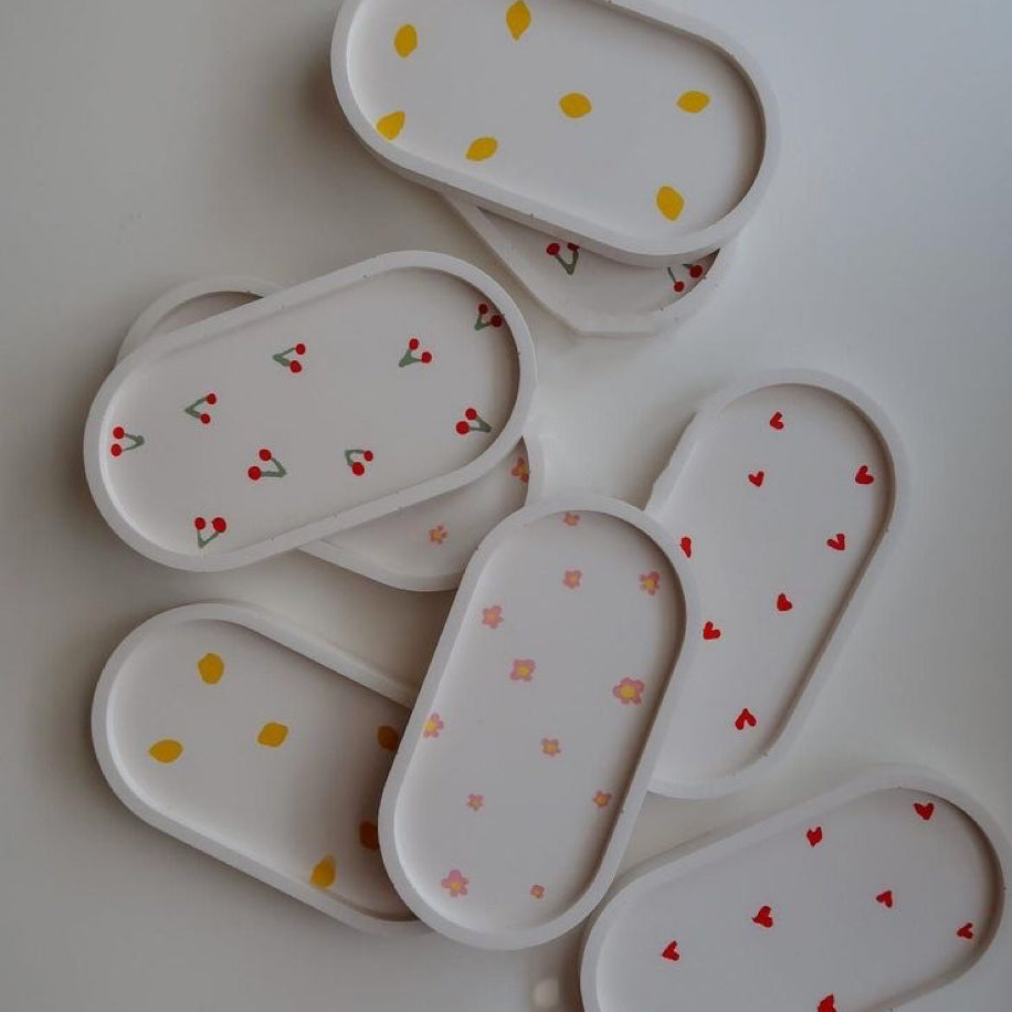 Oval Tabak Boyama Seti