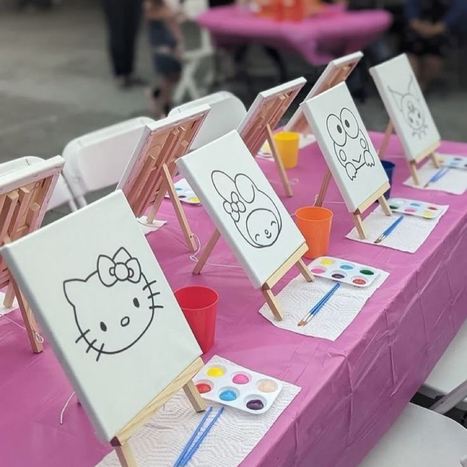 Çocuklar İçin Tuval Boyama Seti