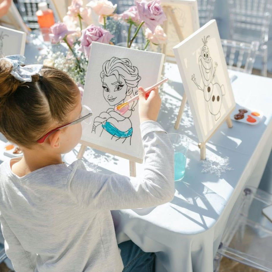 Çocuklar İçin Tuval Boyama Seti