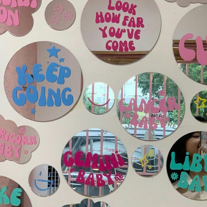 Yuvarlak Ayna Boyama Seti