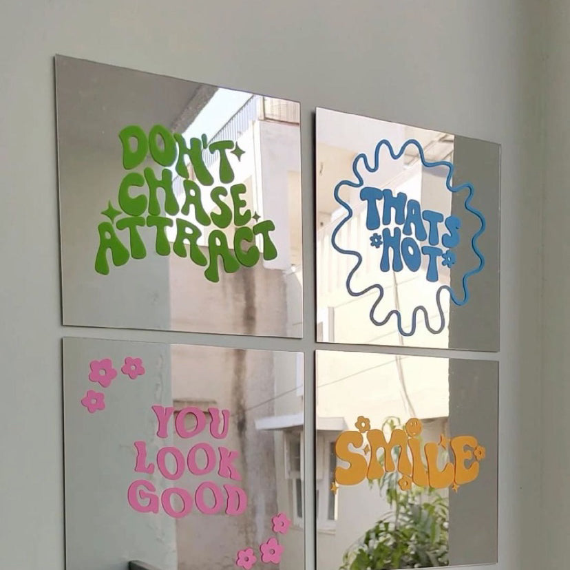 Kare Ayna Boyama Seti