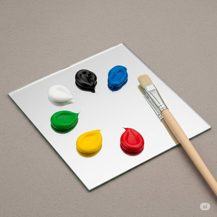 Kare Ayna Boyama Seti