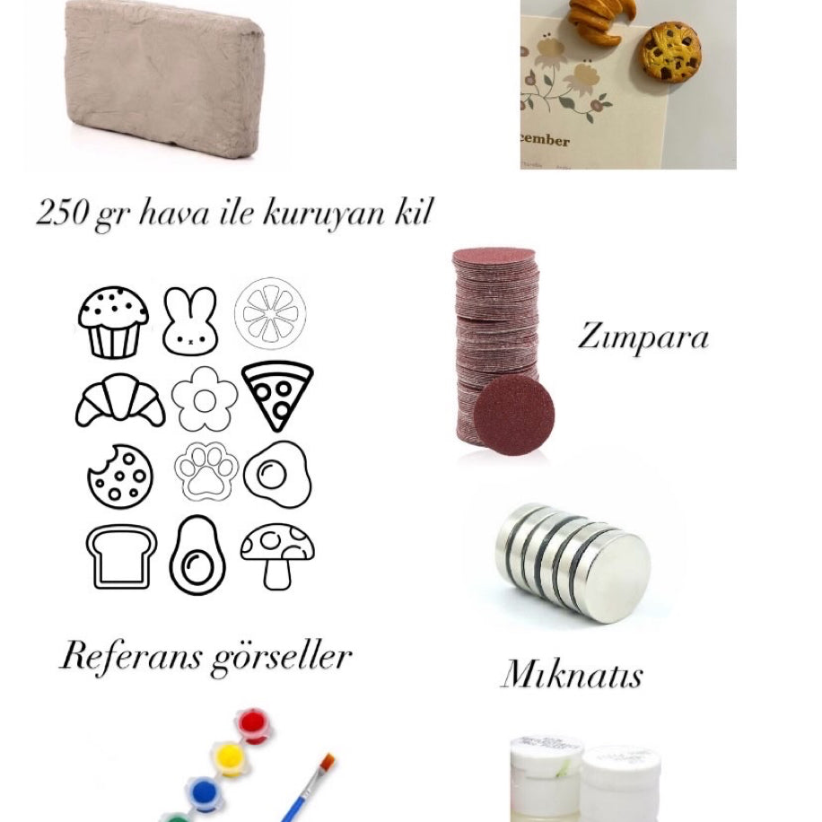 Kilden Magnet Yapımı Seti